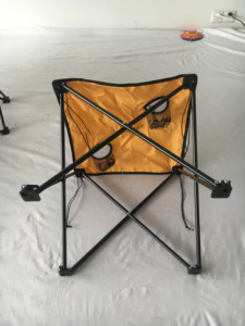 <span class=keywords><strong>Set</strong></span> Sedia e Tavolo Pieghevoli da Campeggio Promozionali all'Ingrosso - Arredamento da Esterno Economico, Sedia da Spiaggia Portatile Moderna in Ferro per Giardino e Pesca - Product Image 3