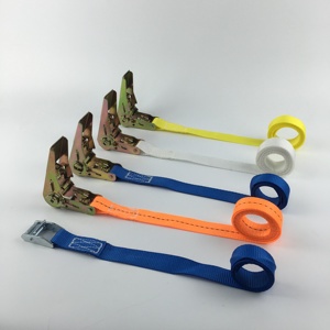 2 Inch POLYESTER Ratchet Buckle Endless <strong>Tie</strong> <strong>Down</strong> <strong>Straps</strong> for Truck Cargo Securing - Product Image 4