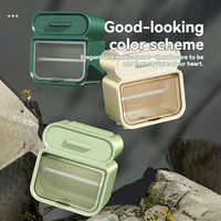 Porte-papier toilette mural en plastique durable, sans perçage, étanche, avec étagère de rangement extractible pour suite d'hôtel