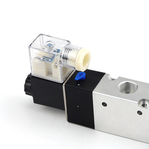Vanne solénoïde 3V320-08, type pilote 1/4 po, DC12V AC220V, vanne de régulation de gaz pour usage général - Product Image 3