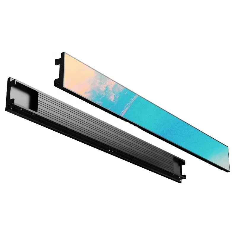 Smart Banner Shelf Digital Screen Retail Store Indoor LED Display Industry Advertising Media Price Tag Shelf Screens