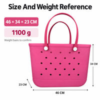 Sac fourre-tout de plage surdimensionné Eva, sacs de courses pliables, grands sacs de shopping réutilisables, sacs à main avec sangles, sac de natation imperméable pour enfants
