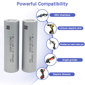 Batteria Reliance <span class=keywords><strong>RE</strong></span> 21700 RS50 INR21700-RS50 INR21700-RS60 RS40 RS60 5000mAh 4000mAh 6000mAh 3.6V 21700 Cella 70A - Product Image 4