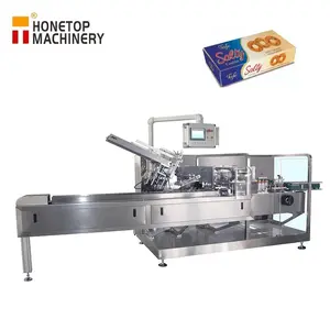 Honetop Volautomatische Multihead Automatische Doos Boek Pizza Film Verpakking Krimpfolie Machine Voor Kartonnen Doos
