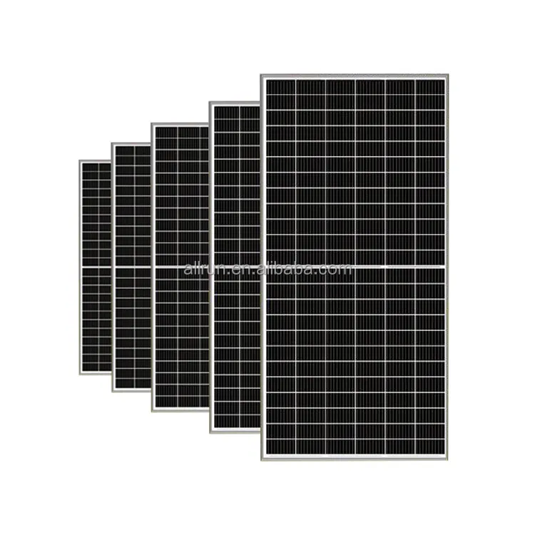 Monocrystalline Silicon half cut PERC 550w 500w 450w 430w 400watts solar panel 48V