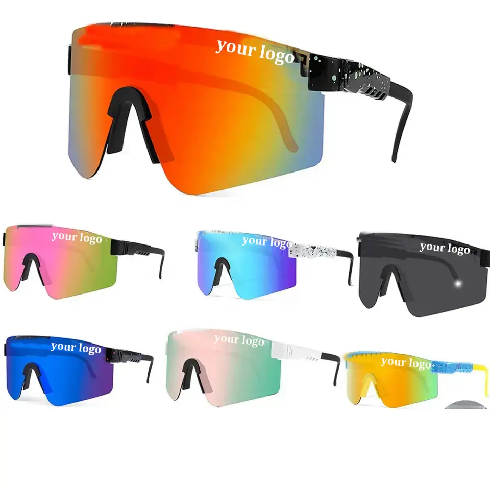 Wholesale Price Women Men Sunglasses PC Lens Cycling Outdoor Sports Sun glasses Hiking Fishing Fashion Colorful Eyewear