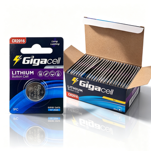 Batería de Litio de Botón CR2016 de 3V de Alta Capacidad y Precio Económico en Blister para Control Remoto/Máquina POS, 5 Piezas/Paquete - Product Image 1
