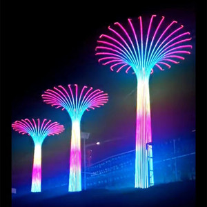 IP65 Sky Tower Decorative Light RGB LED Sculpture Light Outdoor Square Park Landscape Lamp - Product Image 1