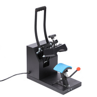 Mini presse à chaud pour casquettes, 220V, petite presse à transfert thermique pour casquettes personnalisées, promotionnelles et d'événements