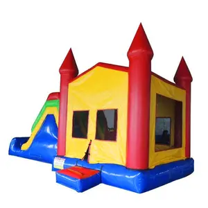 Salto hinchable Casa de rebote aventura inflable Combo diversión Casa de rebote gorila castillo inflable