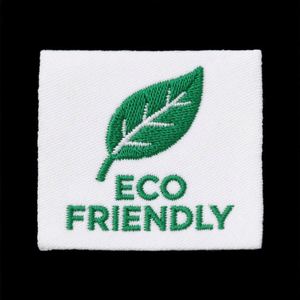 Etiquetas de Tela para Ropa Ecológicas con Logotipo Privado Personalizado, 100% Algodón Orgánico, Etiquetas Tejidas de Jacquard de Alta Densidad - Product Image 6