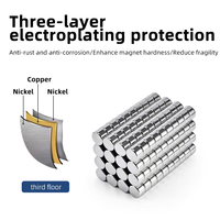 Aimant à disque NdFeB personnalisable 20x5mm N35-N52 pour usage industriel dans les moteurs, les capteurs, les haut-parleurs et les appareils électroniques, service de pliage