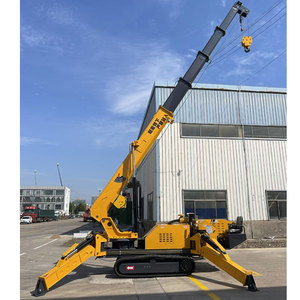 מכירה חמה <span class=keywords><strong>3</strong></span> טון 5 טון 10 טון מיני זחילה מנוף eur5 מיני עכביש עגור הידראולי טלסקופי בום דיזל עגור עם שלט רחוק - Product Image 4