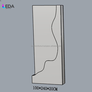 Fondo de arco de acrílico LEDA Factor, accesorios de boda blancos para diversas actividades a gran escala - Product Image 4