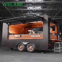 WECARE - Camion de restauration mobile entièrement équipé pour la vente de café, camion de restauration mobile avec cuisine complète à vendre