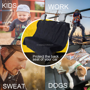 Coprisedili posteriori per <span class=keywords><strong>auto</strong></span> impermeabili antiscivolo personalizzati SportsDog e protezione per asciugamani per bambini - Product Image 5