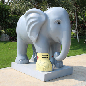 Estatua de <span class=keywords><strong>elefante</strong></span> grande de Arte <span class=keywords><strong>Africano</strong></span> K325, <span class=keywords><strong>elefante</strong></span> grande hecho a medida, envío gratis - Product Image 6