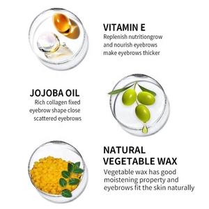 Vente en gros de cire de maquillage pour sourcils savon gel de sculpture OEM savon à sourcils transparent et imperméable longue durée marque privée - Product Image 6