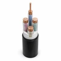 Câble d'alimentation industriel KUNBAO YJV 0.6/1kV basse tension, en cuivre toronné, gaine XLPE PVC, âme personnalisée 4x25+1x16 mm