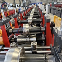 Machine de profilage à froid BSY haute vitesse pour poutres en P en acier 45, contrôlée par PLC, pour systèmes de rayonnage de palettes, facile à utiliser