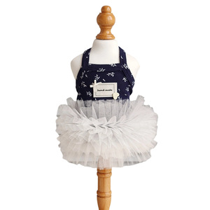 Hi Kitty <b>daisy</b> tulle skirt, summer thin, breathable, cute clothes for cats and dogs, Teddy, Bichon Frise, and small dog clothes - Product Image 5