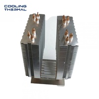Custom-made CPU Fins Graphics Cards Heat Sink OEM Aluminum Sheet Metal Stamping Parts Zinc/Chrome Plating