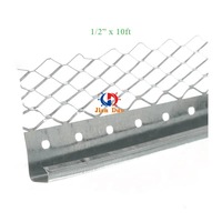 Solution de plâtrage Blockwork 30mm/50mm Aile Galvanisée Perle d'angle en métal expansé