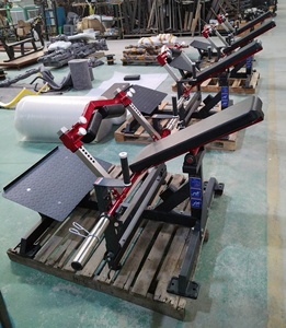 Machine d'entraînement de la hanche à charge de plaques 2024, personnalisée JLC, pour exercices de <span class=keywords><strong>pont</strong></span> de hanche, entraînement des fessiers, perte de poids, équipement de <span class=keywords><strong>fitness</strong></span> - Product Image 3