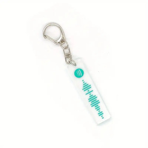 Nuevo <span class=keywords><strong>Llavero</strong></span> <span class=keywords><strong>Acrílico</strong></span> Personalizado con Impresión UV, Código de Canción de Lista de Reproducción, Regalos Promocionales, Código de <span class=keywords><strong>Spotify</strong></span>, Llaveros de Sublimación Musical - Product Image 5