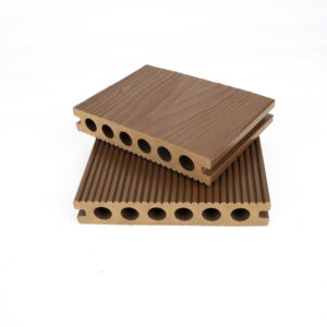 Tarima <span class=keywords><strong>de</strong></span> WPC Cuadrada con Diseño Contemporáneo, Precio <span class=keywords><strong>de</strong></span> Fábrica, 25 mm <span class=keywords><strong>de</strong></span> Grosor, Superficie con Aspecto <span class=keywords><strong>de</strong></span> <span class=keywords><strong>Madera</strong></span> para Uso en Exteriores - Product Image 3