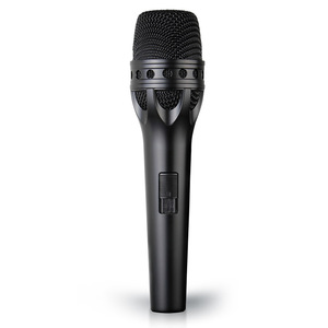 Hicyber ไมโครโฟนมือถือแบบไดนามิก, แสง RGB แบบมีสายน้ำหนักเบาสำหรับคาราโอเกะบันทึกเสียงสดร้องเพลงอย่างมืออาชีพ - Product Image 1