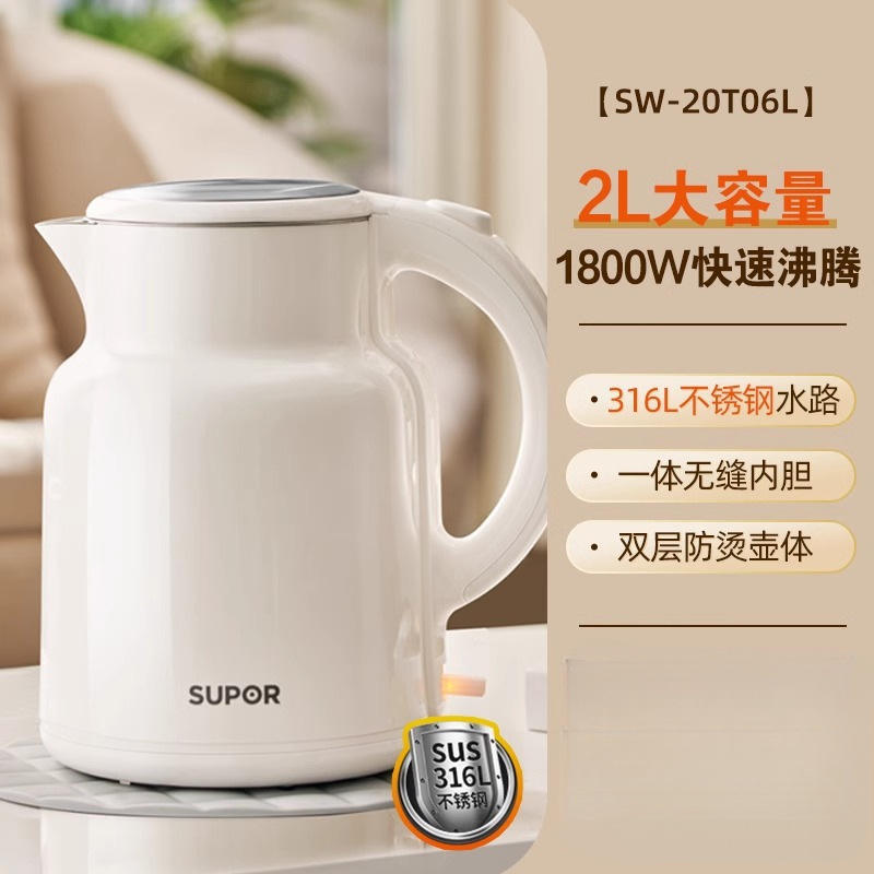 สีขาวนวล [สแตนเลส 2L 316L] SW-20T06L