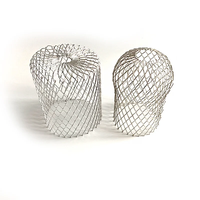 Tube en maille d'aluminium pour les protections de gouttières de toit pour la protection des tuyaux de 2 à 4 pouces
