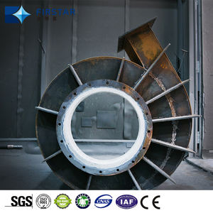 Tubo piegato rivestito in ceramica 95% fodera in ceramica di allumina tubo rivestito in ceramica per pompa di fango - Product Image 6