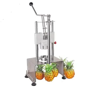 Atacado Manual abacaxi descascador Aço Inoxidável Máquina De Corte De Frutas/vegetal peeling máquina/abacaxi pele descascador