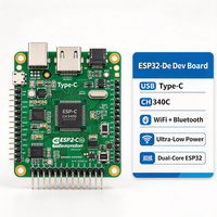 Papan Pengembangan ESP32 USB Tipe-C CH340C WiFi Dual Core Daya Rendah ESP32-DevKit untuk Proyek IoT Arduino