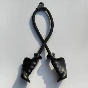 Accessoires de fitness : <span class=keywords><strong>Corde</strong></span> ergonomique pour <span class=keywords><strong>triceps</strong></span>, barre de traction dorsale, barre de tirage haut, barre de rame, barre latérale en nylon Cloudoo - Product Image 6