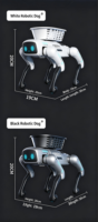 Intelligenter Bionischer Roboterhund Neues Elektrisches Ferngesteuertes Roboter-Spielzeug KI-Programmierbares Roboter-Haustier
