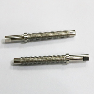 Personalizado CNC Usinagem Peças Eixo de aço inoxidável com rosca M3 M4 M5 M6 Cnc Peças Fresagem e Torneamento Eixo de Usinagem - Product Image 4