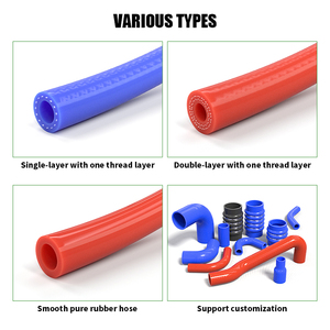Áp Lực Cao Chịu Nhiệt Linh Hoạt Silicone Ống Cắt Công Nghiệp Và Đúc Dịch Vụ Silicone Nóng Ống - Product Image 4