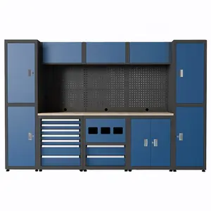 オリジナル6ユニット金属鋼ローリングCaja De Herramientas Para Taller Garage Cabinets