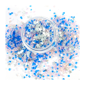 Copos comestibles para pasteles Gold Star Comestible Sugar Sprinkles Ventas calientes Brillo comestible Lijado Azúcar Cristal Azúcar - Product Image 3