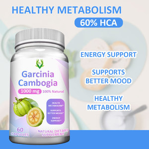 Capsules de perte de poids de vente chaude 1000mg d'acide hydroxycitrique Capsules d'extrait de Garcinia Cambogia suppléments de soins de santé - Product Image 5