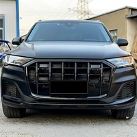 Nouvelle Grille de Pare-chocs Avant PNB ABS de Haute Qualité pour Audi Q7 SQ7 2021-2024, Cadre Chromé, Kit de Mise à Niveau de Voiture Facelift, Garantie 1 An