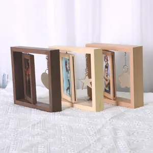 Couple Picture Frames Rotating Engagement Picture Frames for Boyfriend, Girlfriend, Husband, Wife