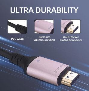 Оптовая продажа низкая цена высокое качество AOC HD HDMI 2,1 4k120Hz 8k60Hz кабель 48 Гбит/с видео кабель волоконно-оптический кабель для мобильного телефона к телевизору ps5 - Product Image 6