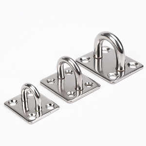 Haoze - Placa de Sujeción Cuadrada de Acero Inoxidable M5 M6 M8, Herraje Marino, Pestillo para Puerta, Accesorios para Yates - Product Image 4