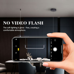 Luminaire îlot <span class=keywords><strong>de</strong></span> cuisine moderne minimaliste salle à manger plafond suspendu linéaire LED lustre suspension - Product Image 3