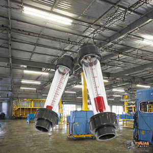 BSK Mini Dijital Paslanmaz Çelik Döner Debimetre 3/8 inç FNPT Arayüzü Ölçüm Aralığı 40-400 Litre/saat Hidrolik Yağ - Product Image 3