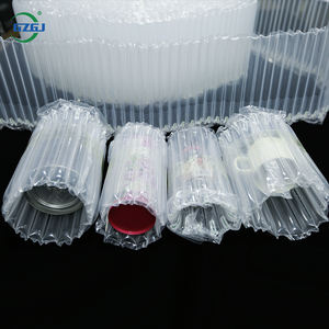 אריזת בועות אוויר שקופה GZGJ, יריעת הגנה מתנפחת PE+PA 40 מיקרון, עמידה בפני זעזועים ומים, 300 מטר, עמוד אוויר להתאמה אישית - Product Image 2